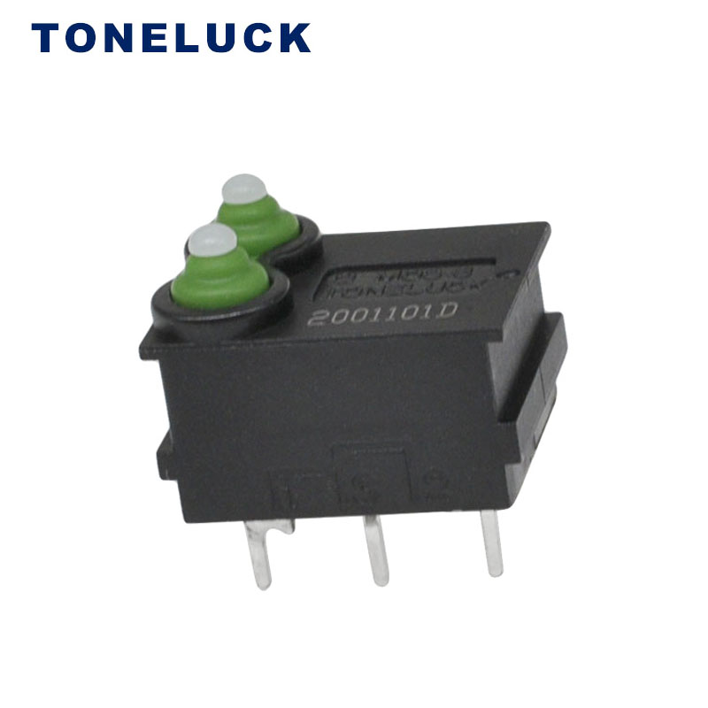 Car Automotive Auto Parts IP67 12VDC 24V DC Double Waterproof Sealed Two Positions Micro Switches 4 Pins Micro Switch 2